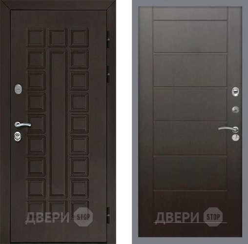 Входная металлическая Дверь Рекс (REX) Сенатор 3К Сити Венге в Черноголовке