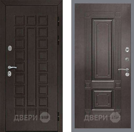 Входная металлическая Дверь Рекс (REX) Сенатор 3К FL-2 Венге в Черноголовке