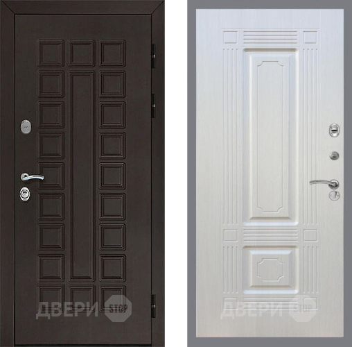 Входная металлическая Дверь Рекс (REX) Сенатор 3К FL-2 Лиственница беж в Черноголовке