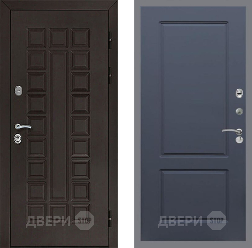 Входная металлическая Дверь Рекс (REX) Сенатор 3К FL-117 Силк титан в Черноголовке