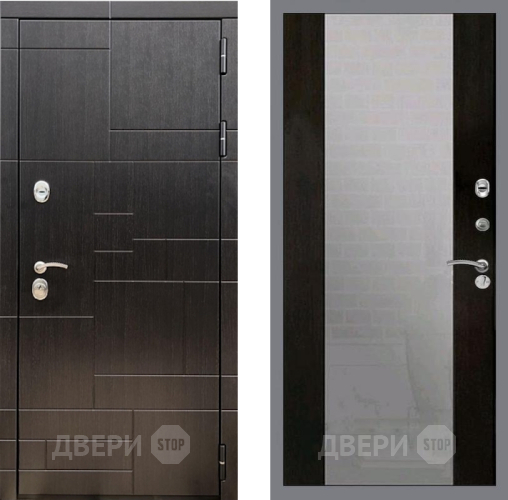 Входная металлическая Дверь Рекс (REX) 20 СБ-16 Зеркало Венге в Черноголовке