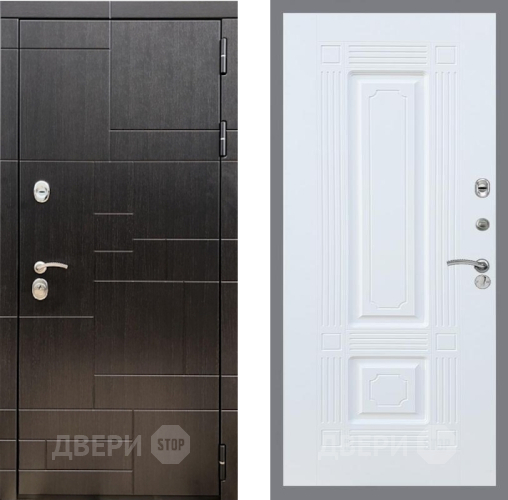 Входная металлическая Дверь Рекс (REX) 20 FL-2 Силк Сноу в Черноголовке