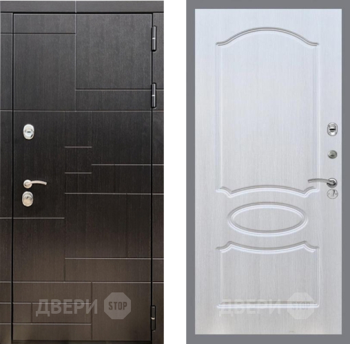 Входная металлическая Дверь Рекс (REX) 20 FL-128 Лиственница беж в Черноголовке