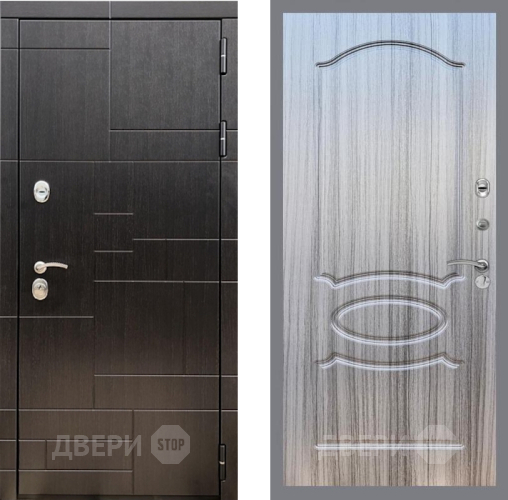 Входная металлическая Дверь Рекс (REX) 20 FL-128 Сандал грей в Черноголовке