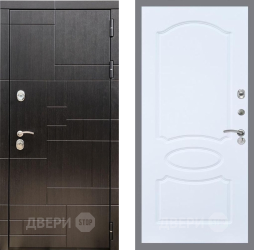 Входная металлическая Дверь Рекс (REX) 20 FL-128 Силк Сноу в Черноголовке
