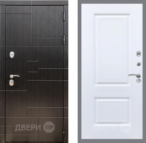 Входная металлическая Дверь Рекс (REX) 20 Смальта Силк Сноу в Черноголовке