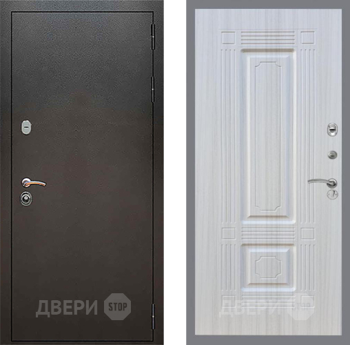 Входная металлическая Дверь Рекс (REX) 5 Серебро Антик FL-2 Сандал белый в Черноголовке