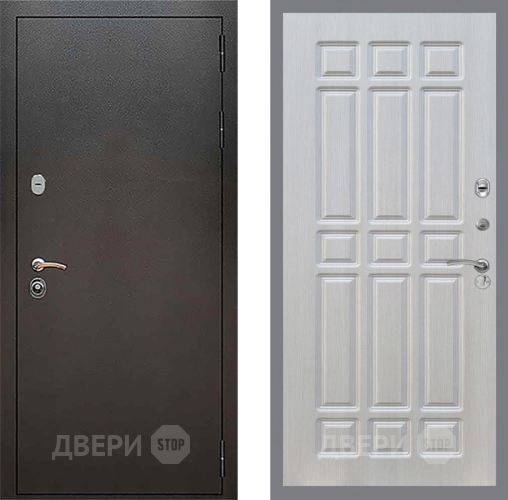 Дверь Рекс (REX) 5 Серебро Антик FL-33 Лиственница беж в Черноголовке
