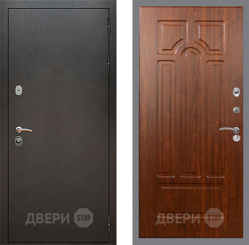 Входная металлическая Дверь Рекс (REX) 5 Серебро Антик FL-58 Морёная берёза в Черноголовке