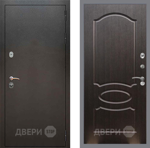 Входная металлическая Дверь Рекс (REX) 5 Серебро Антик FL-128 Венге светлый в Черноголовке