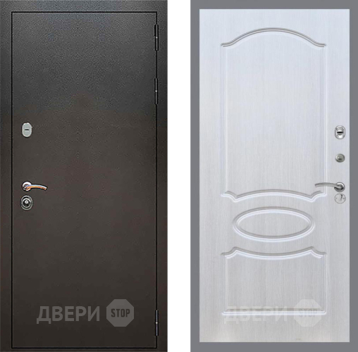 Дверь Рекс (REX) 5 Серебро Антик FL-128 Лиственница беж в Черноголовке