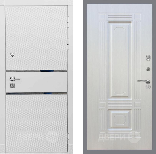 Входная металлическая Дверь Рекс (REX) 15 Силк Сноу FL-2 Лиственница беж в Черноголовке
