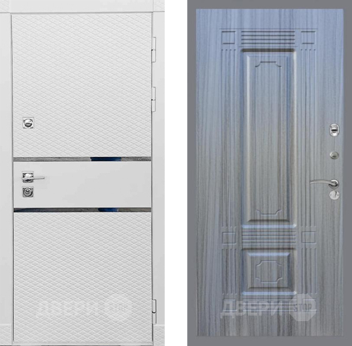 Входная металлическая Дверь Рекс (REX) 15 Силк Сноу FL-2 Сандал грей в Черноголовке