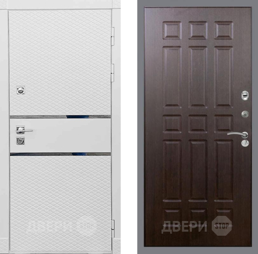 Входная металлическая Дверь Рекс (REX) 15 Силк Сноу FL-33 Венге в Черноголовке