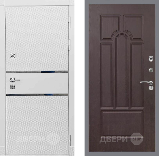 Входная металлическая Дверь Рекс (REX) 15 Силк Сноу FL-58 Венге в Черноголовке