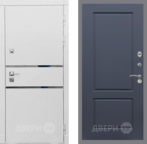 Входная металлическая Дверь Рекс (REX) 15 Силк Сноу FL-117 Силк титан в Черноголовке