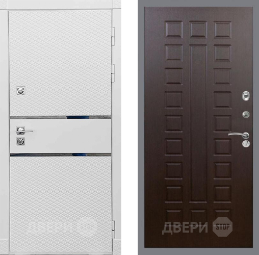 Входная металлическая Дверь Рекс (REX) 15 Силк Сноу FL-183 Венге в Черноголовке