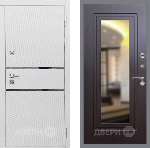 Входная металлическая Дверь Рекс (REX) 15 Силк Сноу FLZ-120 Венге в Черноголовке