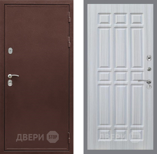 Входная металлическая Дверь Рекс (REX) 5А FL-33 Сандал белый в Черноголовке