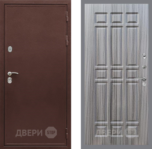 Входная металлическая Дверь Рекс (REX) 5А FL-33 Сандал грей в Черноголовке