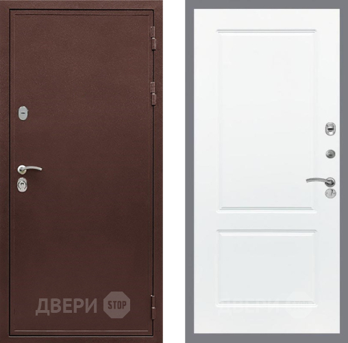 Входная металлическая Дверь Рекс (REX) 5А FL-117 Силк Сноу в Черноголовке