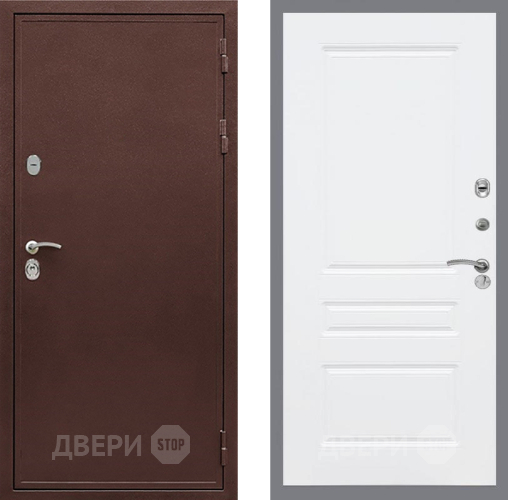 Входная металлическая Дверь Рекс (REX) 5А FL-243 Силк Сноу в Черноголовке
