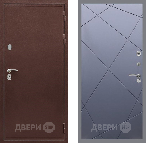 Входная металлическая Дверь Рекс (REX) 5А FL-291 Силк титан в Черноголовке