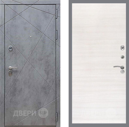 Входная металлическая Дверь Рекс (REX) 13 Бетон Темный GL Акация в Черноголовке
