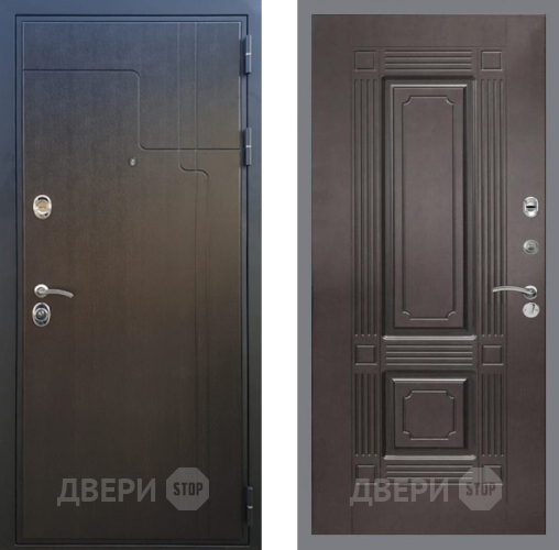 Входная металлическая Дверь Рекс (REX) Премиум-246 FL-2 Венге в Черноголовке