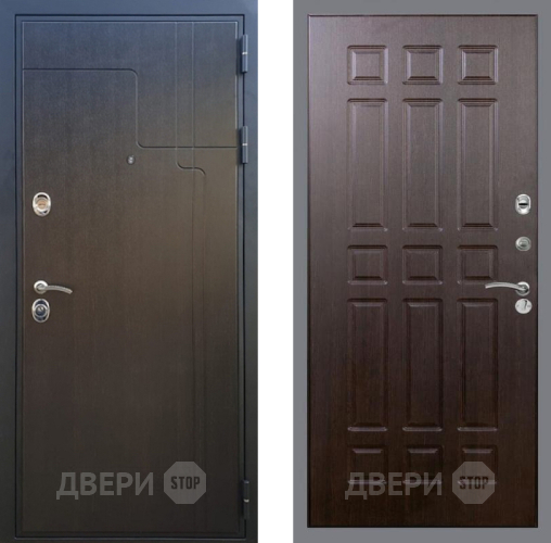Входная металлическая Дверь Рекс (REX) Премиум-246 FL-33 Венге в Черноголовке