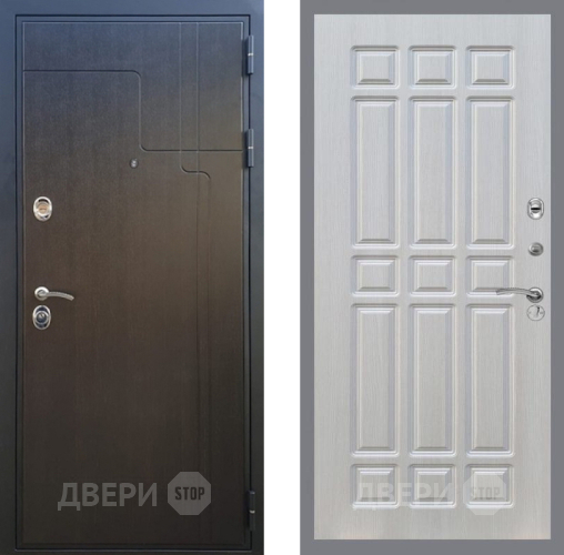 Входная металлическая Дверь Рекс (REX) Премиум-246 FL-33 Лиственница беж в Черноголовке