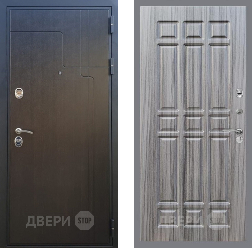 Входная металлическая Дверь Рекс (REX) Премиум-246 FL-33 Сандал грей в Черноголовке