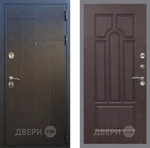 Входная металлическая Дверь Рекс (REX) Премиум-246 FL-58 Венге в Черноголовке