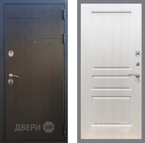 Входная металлическая Дверь Рекс (REX) Премиум-246 FL-243 Лиственница беж в Черноголовке
