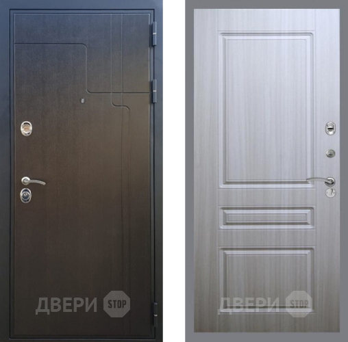 Входная металлическая Дверь Рекс (REX) Премиум-246 FL-243 Сандал белый в Черноголовке