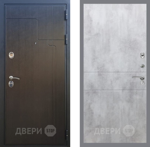 Входная металлическая Дверь Рекс (REX) Премиум-246 FL-290 Бетон светлый в Черноголовке