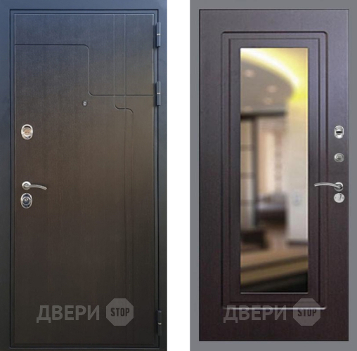 Входная металлическая Дверь Рекс (REX) Премиум-246 FLZ-120 Венге в Черноголовке