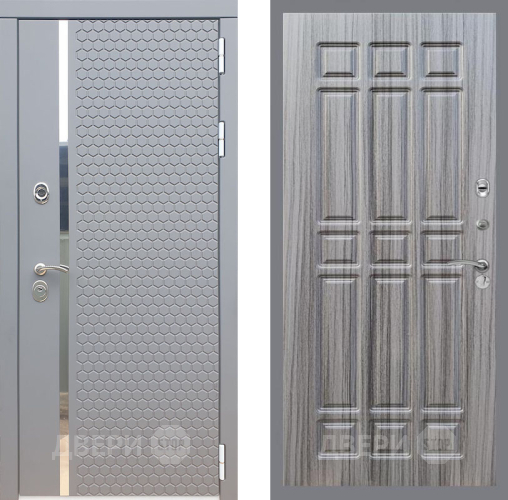 Входная металлическая Дверь Рекс (REX) 24 FL-33 Сандал грей в Черноголовке