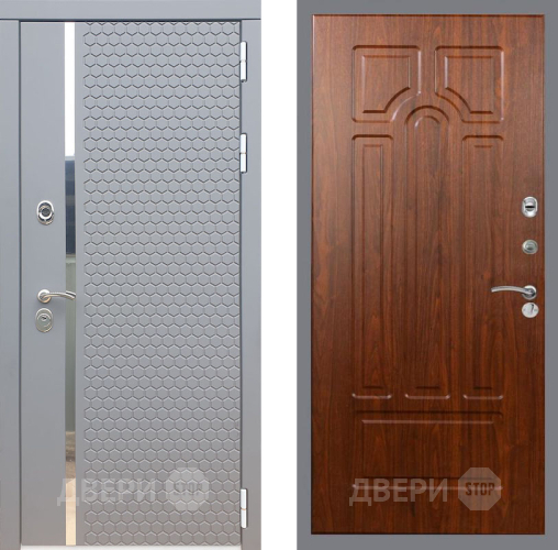 Входная металлическая Дверь Рекс (REX) 24 FL-58 Морёная берёза в Черноголовке