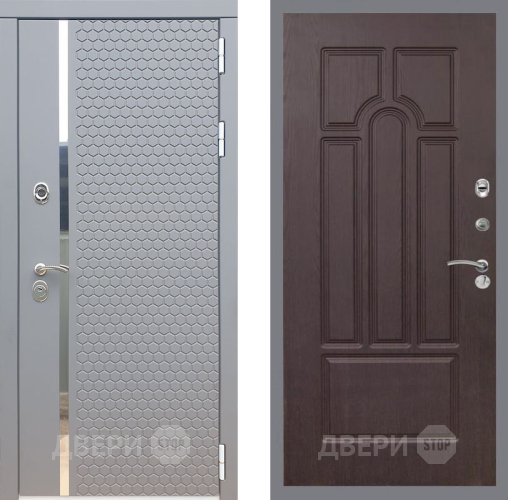 Входная металлическая Дверь Рекс (REX) 24 FL-58 Венге в Черноголовке