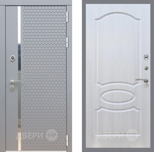 Входная металлическая Дверь Рекс (REX) 24 FL-128 Лиственница беж в Черноголовке