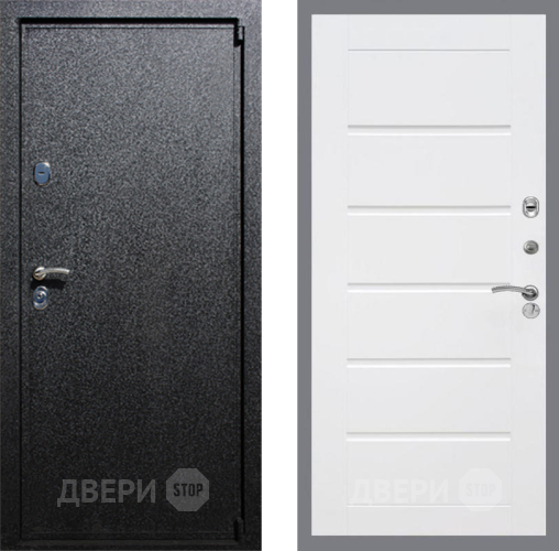 Входная металлическая Дверь Рекс (REX) 3 Сити Белый ясень в Черноголовке