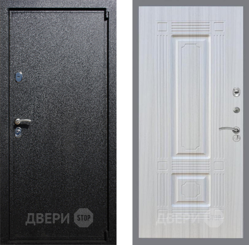 Входная металлическая Дверь Рекс (REX) 3 FL-2 Сандал белый в Черноголовке