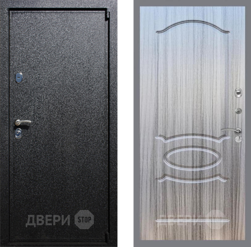 Входная металлическая Дверь Рекс (REX) 3 FL-128 Сандал грей в Черноголовке