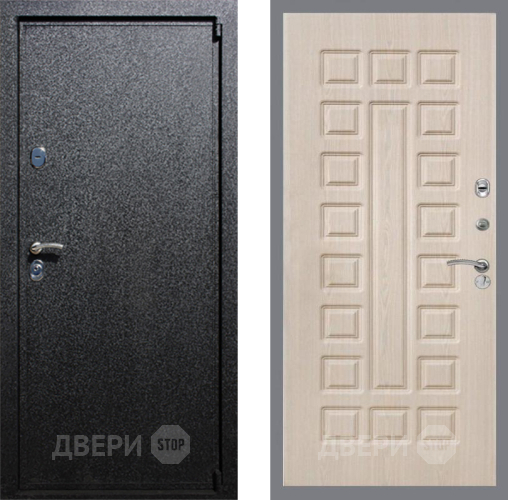 Входная металлическая Дверь Рекс (REX) 3 FL-183 Беленый дуб в Черноголовке