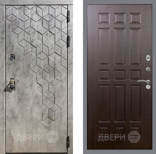 Входная металлическая Дверь Рекс (REX) 23 FL-33 Венге в Черноголовке