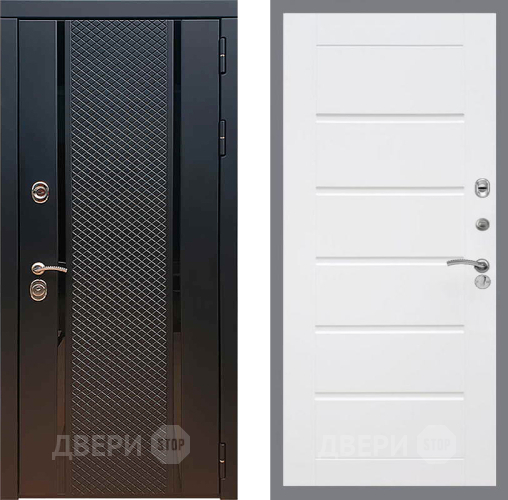 Входная металлическая Дверь Рекс (REX) 25 Сити Белый ясень в Черноголовке