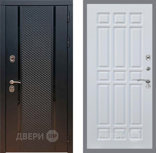 Входная металлическая Дверь Рекс (REX) 25 FL-33 Белый ясень в Черноголовке