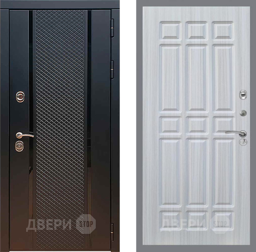 Входная металлическая Дверь Рекс (REX) 25 FL-33 Сандал белый в Черноголовке