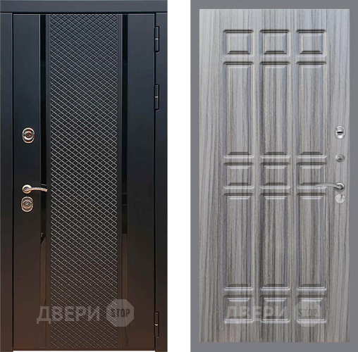 Входная металлическая Дверь Рекс (REX) 25 FL-33 Сандал грей в Черноголовке